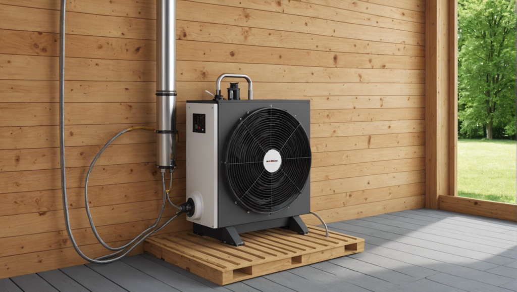 découvrez les avantages d'un climatiseur chauffage pompe à chaleur avec un chauffage au bois pour un confort thermique optimal.