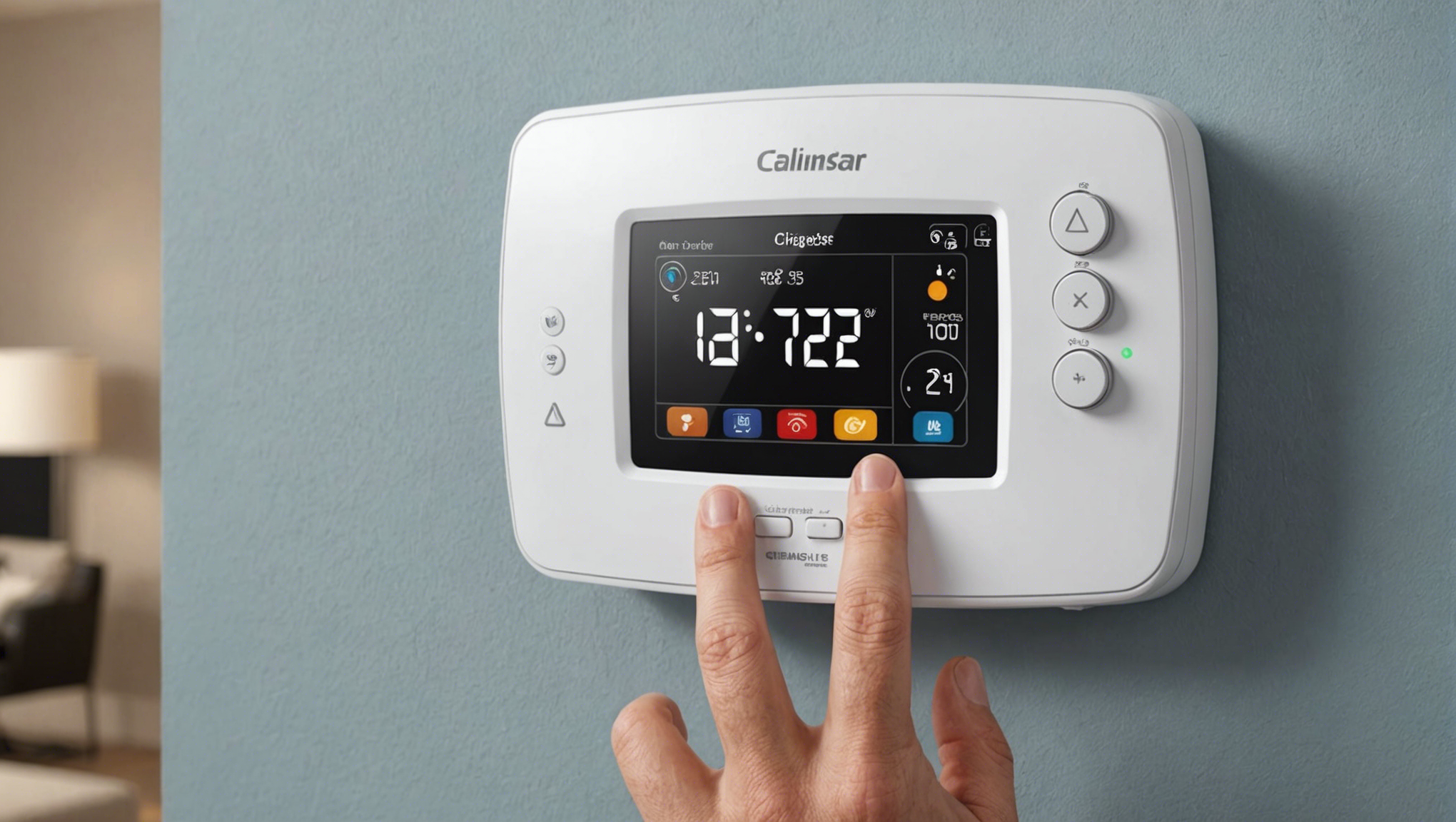 découvrez l'efficacité de la climatisation grâce à l'utilisation d'un thermostat programmable pour un confort sur mesure.