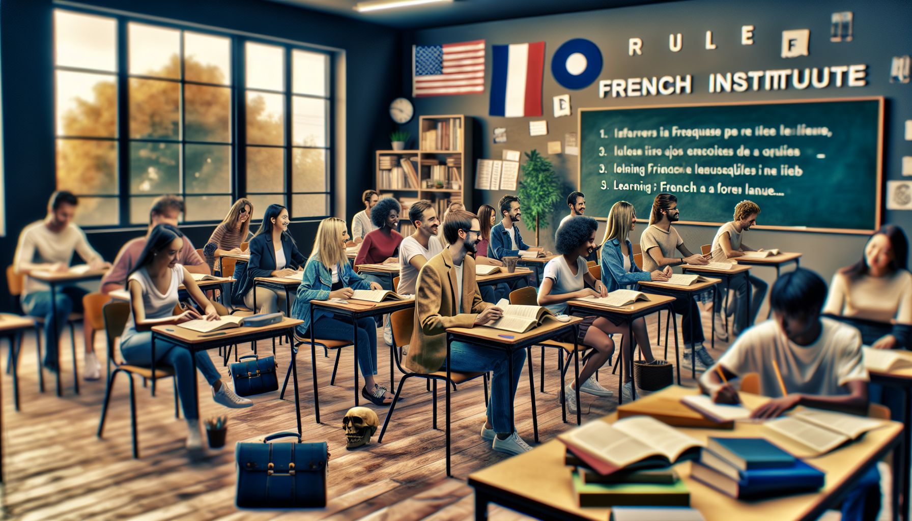 learn french as a foreign language with courses at the french institute. discover our french as a foreign language (fle) program and master the language of love and culture.