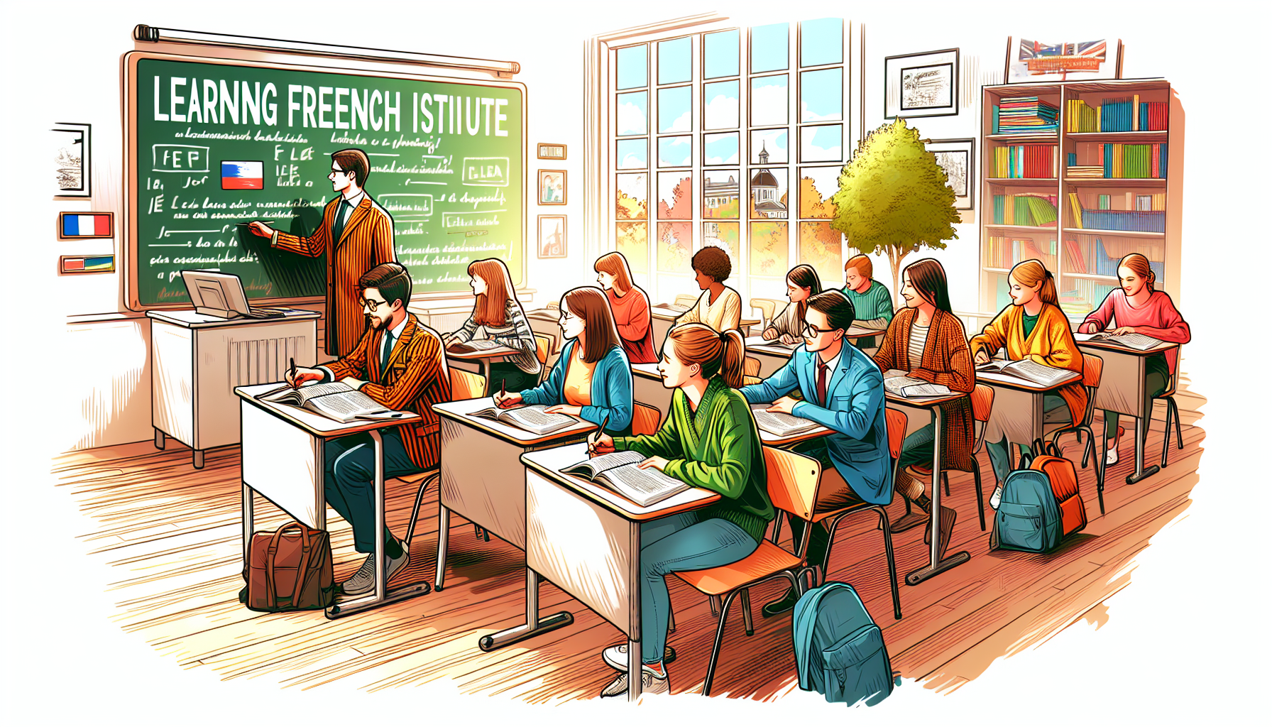 learn french as a foreign language with our fle courses at the french institute