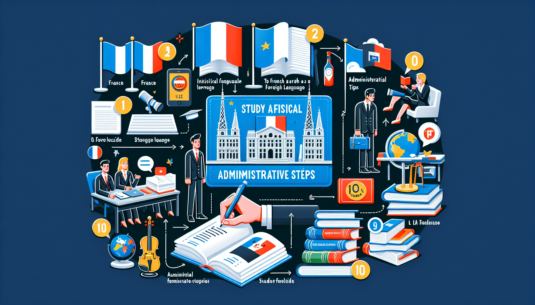 discover the administrative requirements for studying in france with the french as a foreign language (fle) program. learn about the necessary formalities for international students.