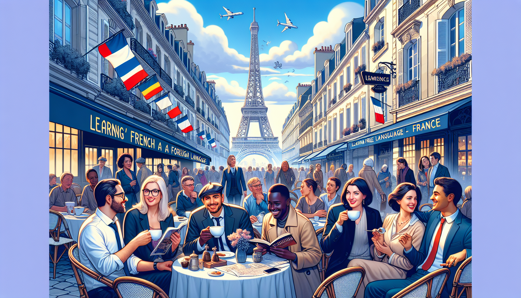 learn practical life in france with the french institute through the french as a foreign language (fle) program.