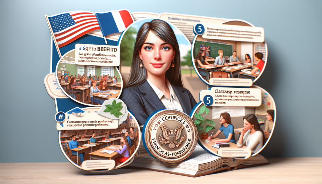 discover the benefits of obtaining a certification in french as a foreign language (fle) and stand out in your language learning journey with our comprehensive program.