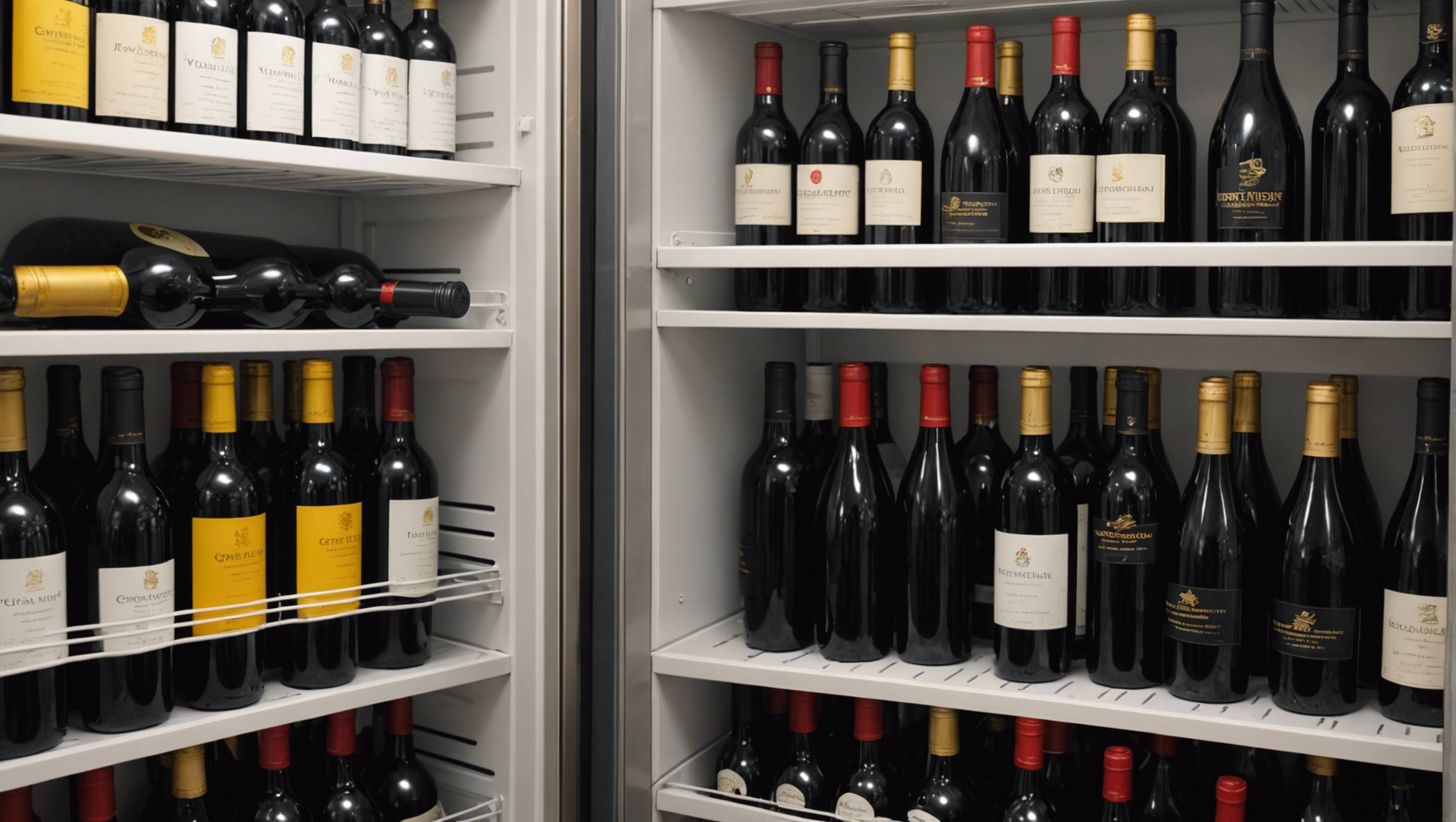 vérifiez le niveau de réfrigérant dans votre réfrigérateur à vin pour assurer un fonctionnement optimal et une conservation adéquate de vos bouteilles.